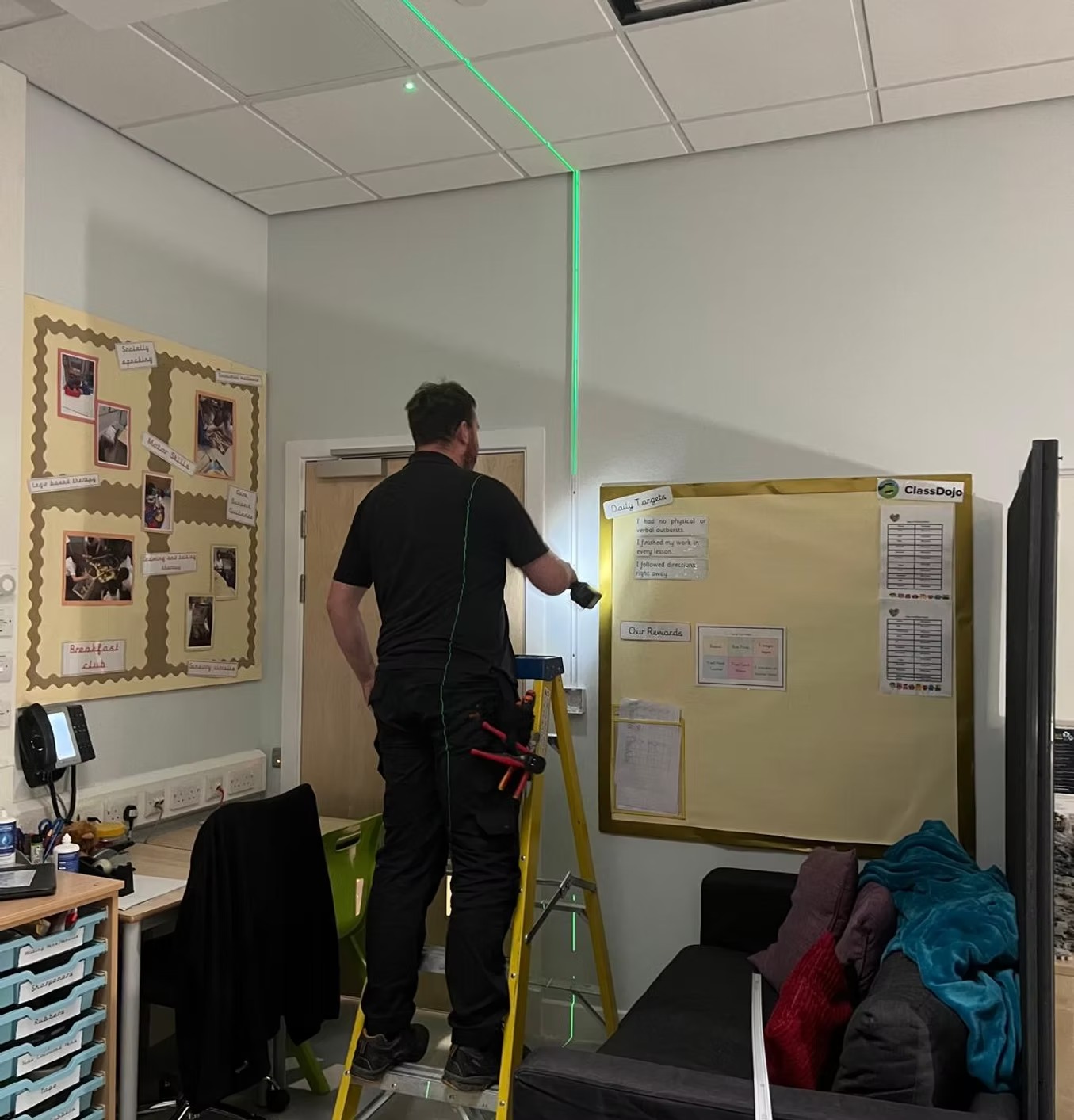 School LED Lighting Upgrade, Hebburn - image 1
